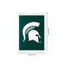 Michigan State Spartans NCAA Solid Garden Flag