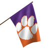 Clemson Tigers NCAA Vertical Flag