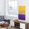 LSU Tigers NCAA Vertical Flag