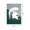 Michigan State Spartans NCAA Vertical Flag