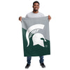 Michigan State Spartans NCAA Vertical Flag