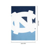 North Carolina Tar Heels NCAA Vertical Flag