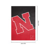 Nebraska Cornhuskers NCAA Vertical Flag