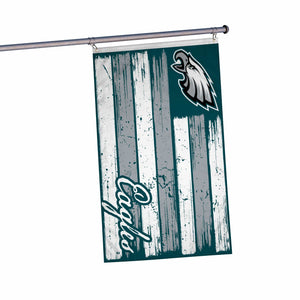 Philadelphia Eagles NFL Brushstroke Americana Horizontal Flag