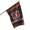 Cincinnati Bengals NFL Big Logo Vertical Flag