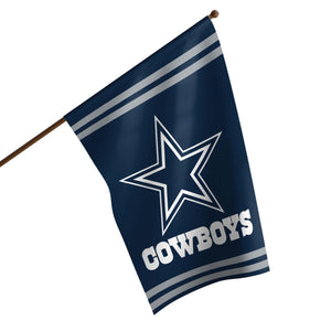 Dallas Cowboys NFL Big Logo Vertical Flag