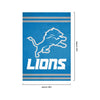 Detroit Lions NFL Big Logo Vertical Flag