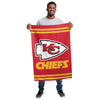 Kansas City Chiefs NFL Big Logo Vertical Flag