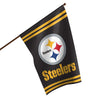 Pittsburgh Steelers NFL Big Logo Vertical Flag