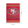 San Francisco 49ers NFL Big Logo Vertical Flag