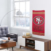 San Francisco 49ers NFL Big Logo Vertical Flag