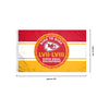 Kansas City Chiefs NFL Super Bowl LVIII Champions Horizontal Flag