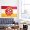 Kansas City Chiefs NFL Super Bowl LVIII Champions Horizontal Flag