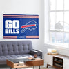 Buffalo Bills NFL Horizontal Slogan Flag (PREORDER - SHIPS LATE FEBRUARY)