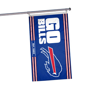 Buffalo Bills NFL Horizontal Slogan Flag