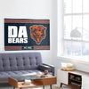 Chicago Bears NFL Horizontal Slogan Flag (PREORDER - SHIPS LATE FEBRUARY)