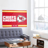 Kansas City Chiefs NFL Horizontal Slogan Flag (PREORDER - SHIPS LATE FEBRUARY)