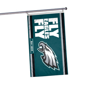 Philadelphia Eagles NFL Horizontal Slogan Flag
