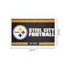 Pittsburgh Steelers NFL Horizontal Slogan Flag (PREORDER - SHIPS LATE FEBRUARY)