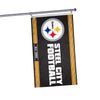 Pittsburgh Steelers NFL Horizontal Slogan Flag (PREORDER - SHIPS LATE FEBRUARY)