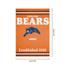 Chicago Bears NFL Vertical Retro Flag (PREORDER - SHIPS LATE FEBRUARY)