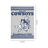 Dallas Cowboys NFL Vertical Retro Flag (PREORDER - SHIPS LATE FEBRUARY)