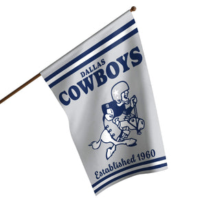 Dallas Cowboys NFL Vertical Retro Flag