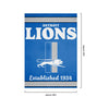 Detroit Lions NFL Vertical Retro Flag (PREORDER - SHIPS LATE FEBRUARY)