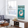 Miami Dolphins Vertical Retro Flag (PREORDER - SHIPS LATE FEBRUARY)