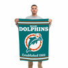 Miami Dolphins Vertical Retro Flag (PREORDER - SHIPS LATE FEBRUARY)