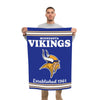 Minnesota Vikings NFL Vertical Retro Flag (PREORDER - SHIPS LATE FEBRUARY)