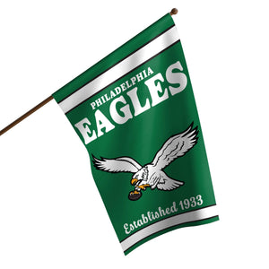 Philadelphia Eagles NFL Vertical Retro Flag