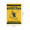 Pittsburgh Steelers NFL Vertical Retro Flag (PREORDER - SHIPS LATE FEBRUARY)