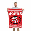 San Francisco 49ers NFL Vertical Retro Flag (PREORDER - SHIPS LATE FEBRUARY)