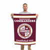 Washington Commanders NFL Vertical Retro Flag (PREORDER - SHIPS LATE FEBRUARY)