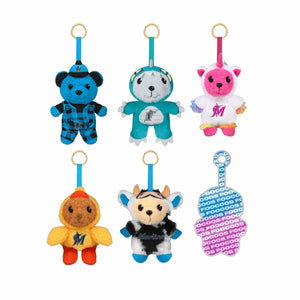 Miami Marlins MLB FOOCOOS Plush Bag Charm Keychain Blind Box Series 1 (PREORDER - SHIPS EARLY JUNE)