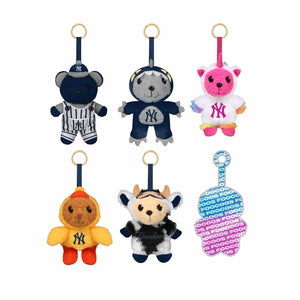 New York Yankees MLB FOOCOOS Plush Bag Charm Keychain Blind Box Series 1 (PREORDER - SHIPS MID MAY)