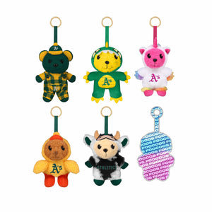 Athletics FOOCOOS Plush Bag Charm Keychain Blind Box Series 1