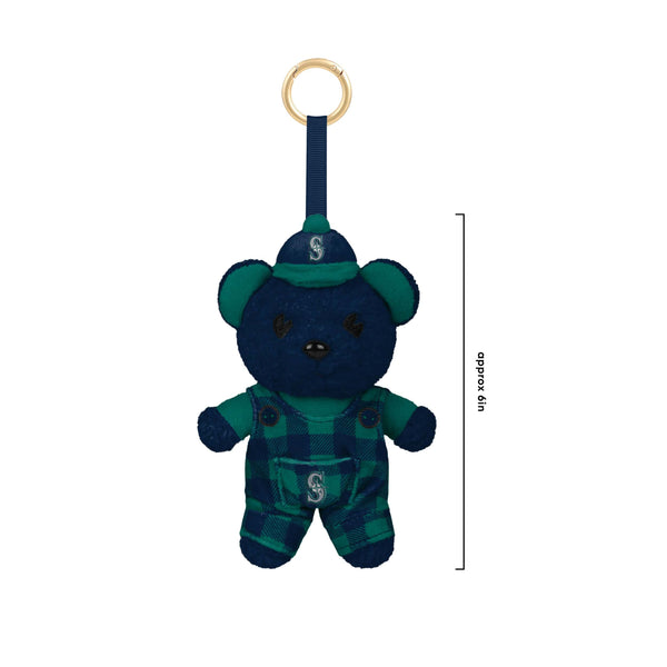 Seattle Mariners MLB FOOCOOS Plush Bag Charm Keychain Blind Box Series