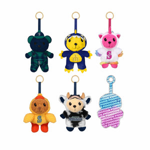 Seattle Mariners MLB FOOCOOS Plush Bag Charm Keychain Blind Box Series 1 (PREORDER - SHIPS LATE MAY)