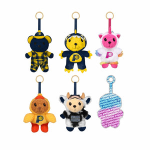 Indiana Pacers NBA FOOCOOS Plush Bag Charm Keychain Blind Box Series 1 (PREORDER - SHIPS LATE JUNE)