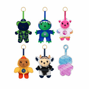 Minnesota Timberwolves NBA FOOCOOS Plush Bag Charm Keychain Blind Box Series 1 (PREORDER - SHIPS MID JULY)