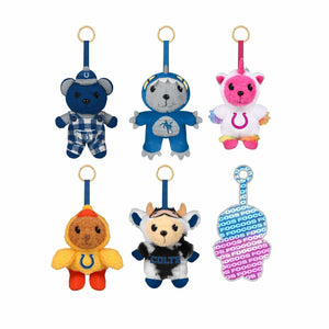Indianapolis Colts NFL FOOCOOS Plush Bag Charm Keychain Blind Box Series 1 (PREORDER - SHIPS LATE JUNE)