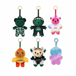 New York Jets NFL FOOCOOS Plush Bag Charm Keychain Blind Box Series 1 (PREORDER - SHIPS LATE JUNE)