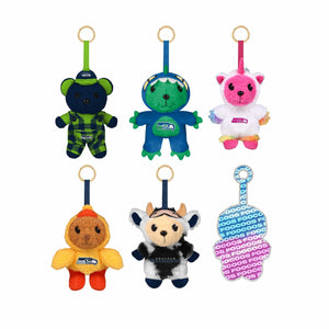 Seattle Seahawks NFL FOOCOOS Plush Bag Charm Keychain Blind Box Series 1 (PREORDER - SHIPS LATE JUNE)