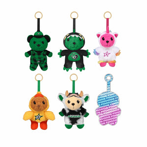 Dallas Stars NHL FOOCOOS Plush Bag Charm Keychain Blind Box Series 1 (PREORDER - SHIPS LATE JULY)