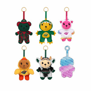 Minnesota Wild NHL FOOCOOS Plush Bag Charm Keychain Blind Box Series 1 (PREORDER - SHIPS LATE JULY)