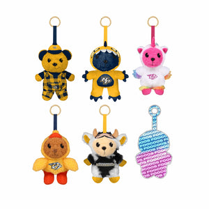 Nashville Predators NHL FOOCOOS Plush Bag Charm Keychain Blind Box Series 1 (PREORDER - SHIPS LATE JULY)