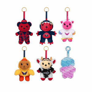 Washington Capitals NHL FOOCOOS Plush Bag Charm Keychain Blind Box Series 1 (PREORDER - SHIPS MID JULY)