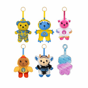 Chicago Sky WNBA FOOCOOS Plush Bag Charm Keychain Blind Box Series 1 (PREORDER - SHIPS MID JULY)